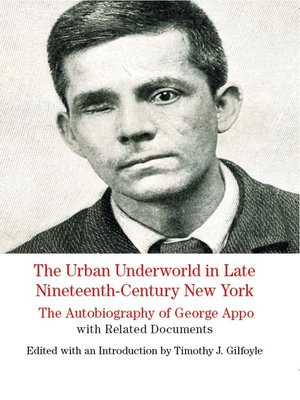 cover image of The Urban Underworld in Late Nineteenth-Century New York: The Autobiography of George Appo